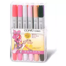 Набор маркеров Copic Ciao Волшебницы 12 цв
