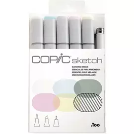 Набор маркеров Copic "Sketch" Blending Basic Set 2 6 цветов