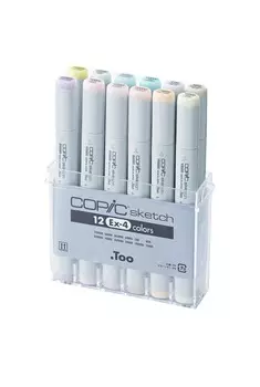 Набор маркеров Copic "Sketch EX-4" 12 шт