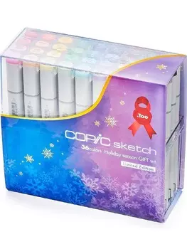 Набор маркеров Copic Sketch Winter Gift 36 цв