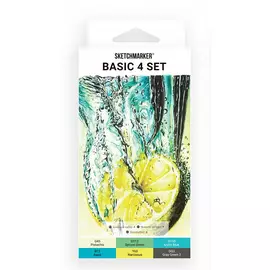 Набор маркеров Sketchmarker Basic set 4 6 шт в картонной упаковке