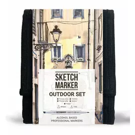 Набор маркеров Sketchmarker Outdoor 12 шт