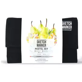 Набор маркеров Sketchmarker Pastel set 24 Пастельные тона (24 маркера + сумка органайзер)