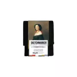 Набор маркеров SKETCHMARKER & Pushkinskiy Винтельгартер 12 шт