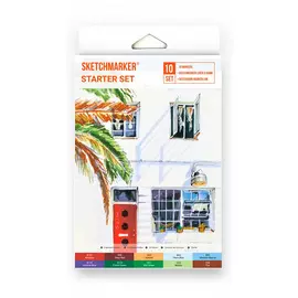 Набор маркеров Sketchmarker Starter set 10 шт в картонной упаковке