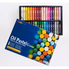 Набор масляной художественной пастели Mungyo 36 цв, круглая