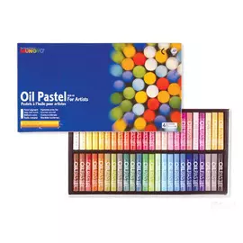 Набор масляной художественной пастели Mungyo 48 цв, круглая