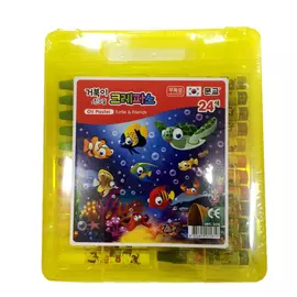 Набор масляной пастели Mungyo 24 цв, шестигранная