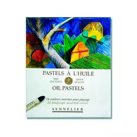 Набор масляной пастели Sennelier "A L HUILE" Пейзаж 24 цв