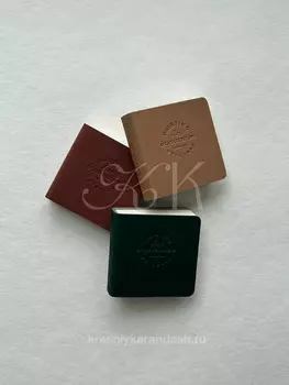 Набор мини-скетчбуков 3 шт Languo 5х5 см, 48 л, 200 г, яркие цвета