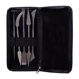 Набор ножей скульптурных 5 шт в пенале