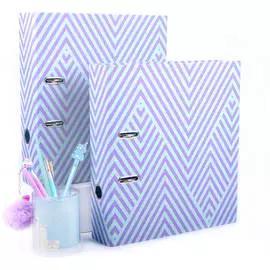 Набор папок-регистраторов MESHU "Lavander&Mint" 2 шт, 70 мм, офсет