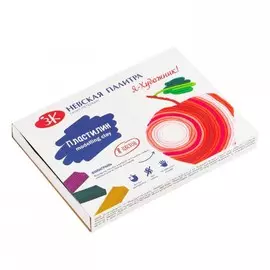 Набор пластилина "Я - Художник!" 8 цв 160 г со стеком