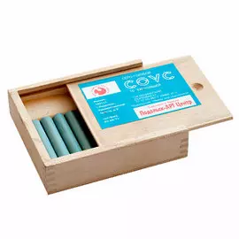 Набор соусов "Подольск Арт-Центр" в дереве 10 шт Серо-голубой