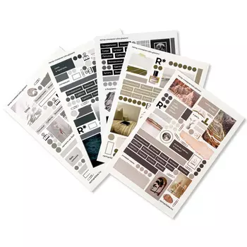 Набор стикеров Remarklee "Строгие"