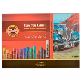 Набор сухой пастели, экстра Koh-I-Noor "Toison Dor" 36 цв