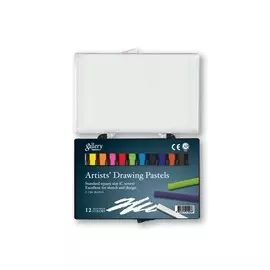 Набор сухой пастели Mungyo "Gallery" 12 цв, в пластиковом кейсе