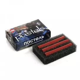 Набор сухой пастели Olki 3 шт Сангина светлая