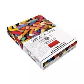 Набор сухой пастели Sennelier "A LECU" 30 цв 1/2, в картонной коробке