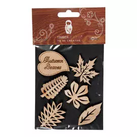 Набор заготовок для декорирования "Autumn 7" фанера 10х14 см