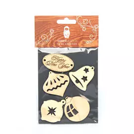 Набор заготовок для декорирования "Winter 1" фанера 10х14 см