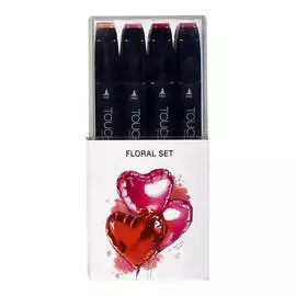 НабормаркеровTouch Twin12 цв, Цветочный