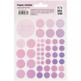 Наклейки бумажные MESHU "Beauty planner pink"