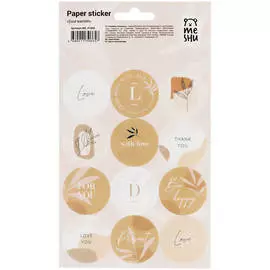 Наклейки бумажные MESHU "Soul warmth"