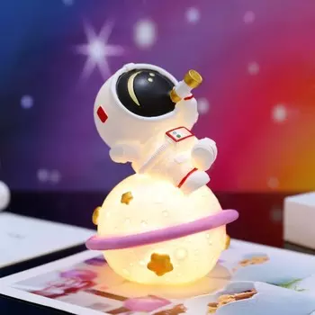 Ночник "Lunar cosmonaut", red