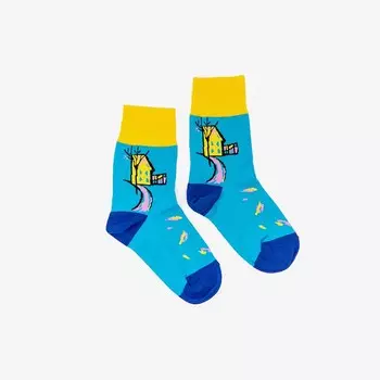 Носки "Зимний пейзаж" 42-46