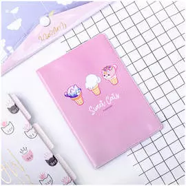 Обложка для паспорта MESHU "Sweet cats", ПВХ, 2 кармана