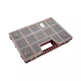 Органайзер для хранения "Gamma" пластик 35.5 x 31 x 6 см бордовый.