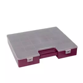 Органайзер для хранения "Gamma" пластик 35.5 x 31 x 6 см бордовый