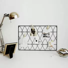 Органайзер - сетка для рабочего стола Мудборд Размер 36х54 см, цвет черный