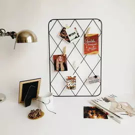 Органайзер — сетка для рабочего стола Мудборд Размер 54х38 см цвет черный