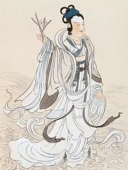 Открытка ""Чжан Дацянь. Господин реки Сян"