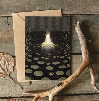 Открытка Дворникова А. "Русалка"