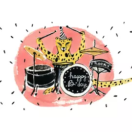 Открытка "Happy B-day"