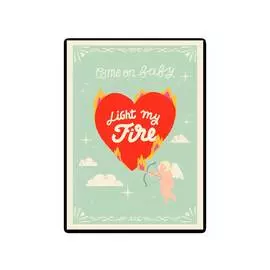 Открытка "Light my fire"