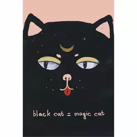 Открытка "Magic cat"