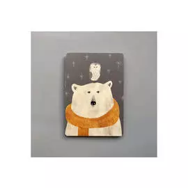 Открытка "Медведь и сова"