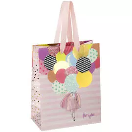 Пакет подарочный MESHU "Baloons" 18*23*10 см