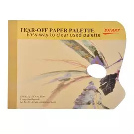Палитра бумажная 22,5х30 см 40 л 80 г