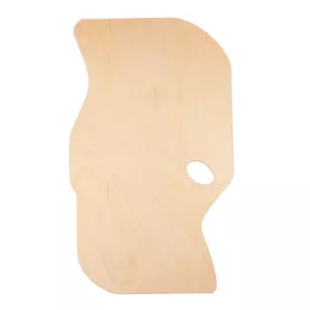 Палитра деревянная Малевичъ, профессиональная 27,5х46 см