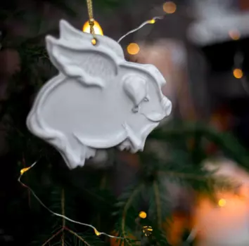 Палитра художественная керамическая "АНЖЕЛА_ПИГ"