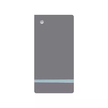 Палитра-веер для маркеров Серый 8х17 см, гладкая бумага 160г, 60л с резинкой для крепления