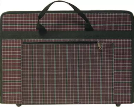 Папка "Художник" А2 "Шотландка" с карманом
