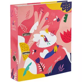 Папка-регистратор MESHU "Bright life" 70 мм, ламинированная, с рисунком