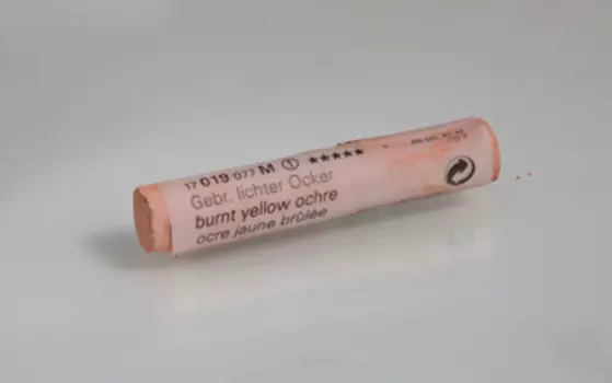 Пастель сухая мягкая Schmincke №019 охра желтая жженая, оттенок M