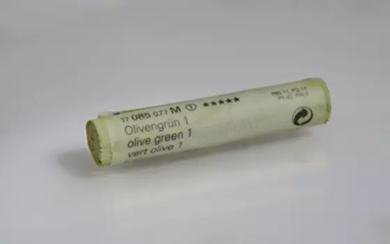 Пастель сухая мягкая Schmincke №085 зеленый оливковый, оттенок M